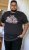 D555 LORNE Motor Bike Splatter Printed Crew Neck T-Shirt Washed Black - Magliette - Magliette Uomo Taglie Forti