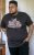 D555 LORNE Motor Bike Splatter Printed Crew Neck T-Shirt Washed Black - Magliette - Magliette Uomo Taglie Forti