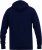 D555 IRVIN Full Zip Jacquard Hoody With Chest Embroidery Navy - Felpe & felpe con cappuccio - Felpe & Felpe con Cappuccio Uomo Taglie Forti