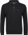 Adamo Athen Sweatshirt Half Zipper Black - Felpe & felpe con cappuccio - Felpe & Felpe con Cappuccio Uomo Taglie Forti