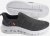 D555 Blyth 1 Kingsize Hands Free Shoes With Knitted Top Black - Scarpe da uomo 40-52 - 