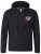 D555 Verlin Couture Full Zip Hoodie Black - Felpe & felpe con cappuccio - Felpe & Felpe con Cappuccio Uomo Taglie Forti