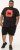 D555 Uxbridge Official ACDC Band Printed Crew Neck T-Shirt Washed Black - Magliette - Magliette Uomo Taglie Forti