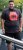 D555 Uxbridge Official ACDC Band Printed Crew Neck T-Shirt Washed Black - Magliette - Magliette Uomo Taglie Forti