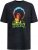 D555 Hendrix Official Jimi Hendrix Printed Crew Neck T-Shirt Black Reno - Magliette di band - 