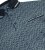 D555 Woolwich AOP Polo Shirt With Ribbed Collar Blue - Polo - Polo Uomo Taglie Forti