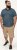 D555 Woolwich AOP Polo Shirt With Ribbed Collar Blue - Polo - Polo Uomo Taglie Forti