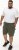 D555 Wigan 1 Elasticated Waist Fleece Cargo Shorts Khaki - Pantaloni & pantaloncini tuta - Pantaloni Tuta Uomo Taglie Forti