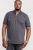 D555 Grant Polo Shirt Charcoal - Polo - Polo Uomo Taglie Forti
