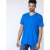 D555 Signature V-neck T-shirt Blue - Magliette - Magliette Uomo Taglie Forti