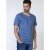 D555 Signature V-neck T-shirt Teal - Magliette - Magliette Uomo Taglie Forti