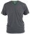 D555 Signature V-neck T-shirt Charcoal - Magliette - Magliette Uomo Taglie Forti