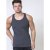 D555 Fabio Tanktop Charcoal - Magliette - Magliette Uomo Taglie Forti