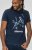 D555 Cameron Official Terminator Printed Crew Neck T-Shirt Dark Navy - Magliette - Magliette Uomo Taglie Forti
