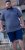 D555 Newcastle Polo Shirt Grey - Polo - Polo Uomo Taglie Forti