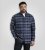 D555 Shrewsbury Long Sleeve with Chest Pocket Blue/Navy Check - Camicie - Camicie Taglie Forti Uomo