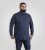 D555 Middlesbrough Long Sleeve AOP Micro Blue Shirt Navy - Camicie - Camicie Taglie Forti Uomo