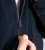 D555 Cleveley Long Sleeve Heavy Shacket Overshirt Navy - Camicie - Camicie Taglie Forti Uomo