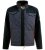 D555 Northampton Hybrid Sherpa Quilted Micro Fleece Jacket Navy - Giubbotti - Giubbotti Uomo Taglie Forti