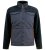 D555 Northampton Hybrid Sherpa Quilted Micro Fleece Jacket Navy - Giubbotti - Giubbotti Uomo Taglie Forti
