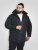 D555 Workington Giacca imbottita con cappuccio e fodera in sherpa blu navy - Giubbotti - Giubbotti Uomo Taglie Forti