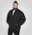 D555 Epsom Harrington Jacket with Zip Through Collared Melton Black - Giubbotti - Giubbotti Uomo Taglie Forti