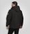 D555 Fretwell Padded Softshell Jacket with Detachable Hood Black - Giubbotti - Giubbotti Uomo Taglie Forti