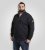 D555 Russel Zip Through Fleece Sweatshirt with Chest Embroidery Navy - Felpe & felpe con cappuccio - Felpe & Felpe con Cappuccio Uomo Taglie Forti
