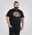 D555 Dewsbury Skeleton on Bike Crew Neck T-Shirt Black - Magliette - Magliette Uomo Taglie Forti
