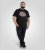 D555 Dewsbury Skeleton on Bike Crew Neck T-Shirt Black - Magliette - Magliette Uomo Taglie Forti