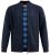 D555 Gillingham Cardigan lavorato a maglia con zip e fodera blu navy - Felpe & felpe con cappuccio - Felpe & Felpe con Cappuccio Uomo Taglie Forti