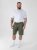 D555 Mitchell 1 Shorts Elasticizzati Con Vita Elasticizzata Khaki - Pantaloni & pantaloncini tuta - Pantaloni Tuta Uomo Taglie Forti