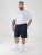 D555 Mitchell 2 Shorts Elasticizzati Con Vita Elasticizzata Blu Navy - Pantaloni & pantaloncini tuta - Pantaloni Tuta Uomo Taglie Forti
