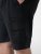 D555 Thomas Shorts Elasticizzati Con Vita Completamente Elasticizzata Neri - Shorts - Pantaloncini Uomo Taglie Forti