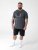 D555 Craig Gorilla Biker T-shirt Con Stampa Grigio Scuro - Magliette - Magliette Uomo Taglie Forti