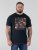 D555 Otto Official Pink Floyd 50th Anniversary T-shirt Con Stampa Blu Navy - Magliette - Magliette Uomo Taglie Forti