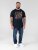 D555 Otto Official Pink Floyd 50th Anniversary T-shirt Con Stampa Blu Navy - Magliette - Magliette Uomo Taglie Forti