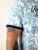 D555 Shoreham AO Venice Beach T-shirt Girocollo Con Stampa Blu - Magliette - Magliette Uomo Taglie Forti
