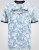 D555 Shoreham AO Venice Beach T-shirt Girocollo Con Stampa Blu - Magliette - Magliette Uomo Taglie Forti