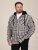 D555 Hayes Camicia giacca Grigio - Camicie - Camicie Taglie Forti Uomo