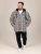 D555 Hayes Camicia giacca Grigio - Camicie - Camicie Taglie Forti Uomo