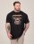 D555 Perkins T-shirt stampata Nero - Magliette - Magliette Uomo Taglie Forti