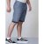 D555 Cliff Shorts Navy - Shorts - Pantaloncini Uomo Taglie Forti