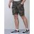 D555 Marty Camo Shorts Green - Shorts - Pantaloncini Uomo Taglie Forti
