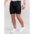 D555 Gilbert Stretch Shorts Black - Shorts - Pantaloncini Uomo Taglie Forti