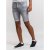 D555 Griffin Denim Shorts Grey - Shorts - Pantaloncini Uomo Taglie Forti