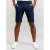 D555 Lopez Stretch Shorts Navy - Shorts - Pantaloncini Uomo Taglie Forti