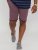 D555 Bandit Ao Micro Print Stretch Chino Shorts - Shorts - Pantaloncini Uomo Taglie Forti