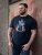 D555 Slater T-shirt stampata Blu navy - Magliette - Magliette Uomo Taglie Forti