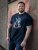D555 Slater T-shirt stampata Blu navy - Magliette - Magliette Uomo Taglie Forti